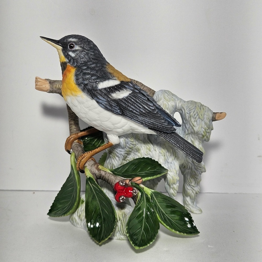 Lenox Northern Parula Warbler The Garden Bird Collection Fine Porcelain Figurine